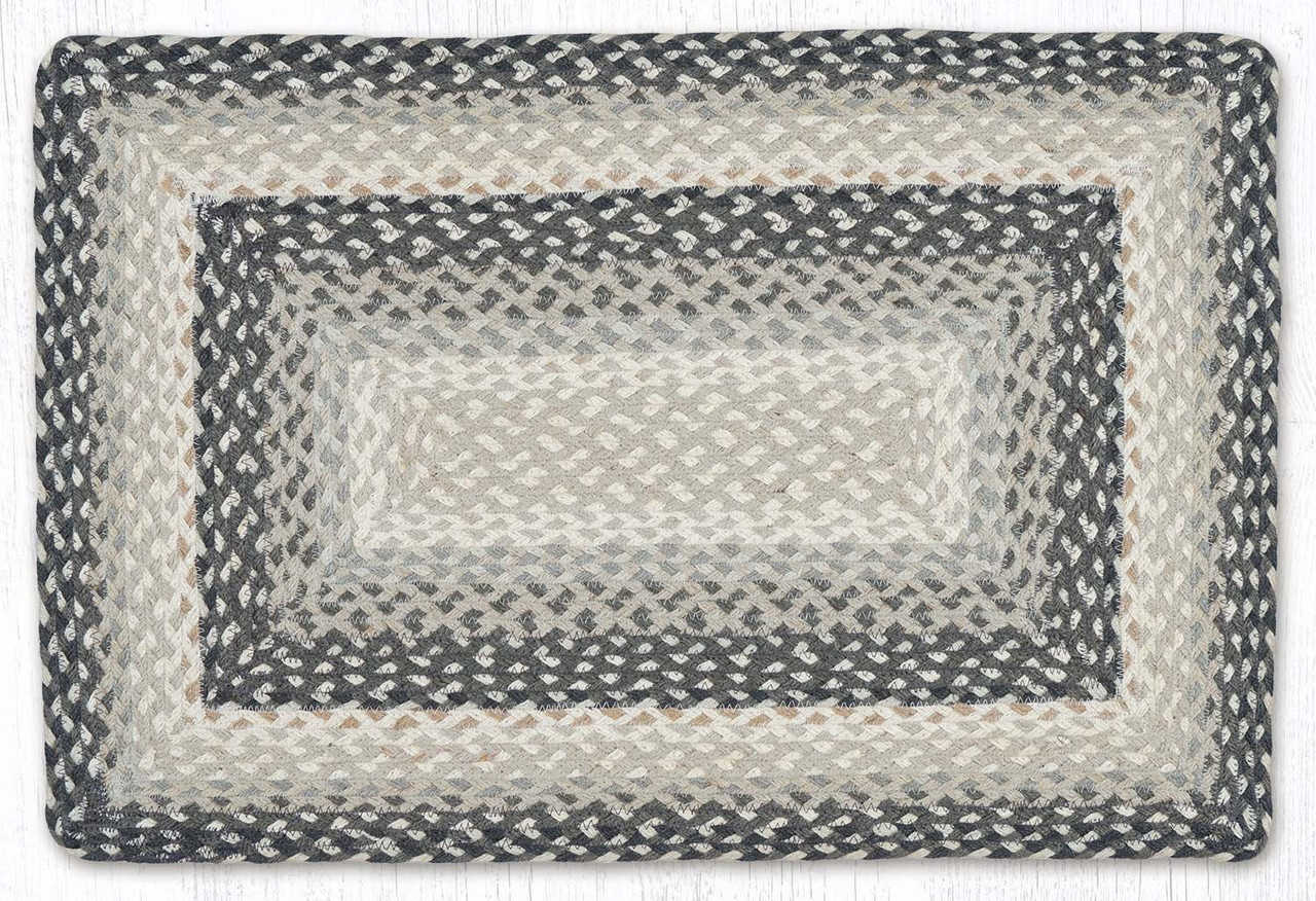 Gray/Sand/Ivory Oblong Rug RC-890
