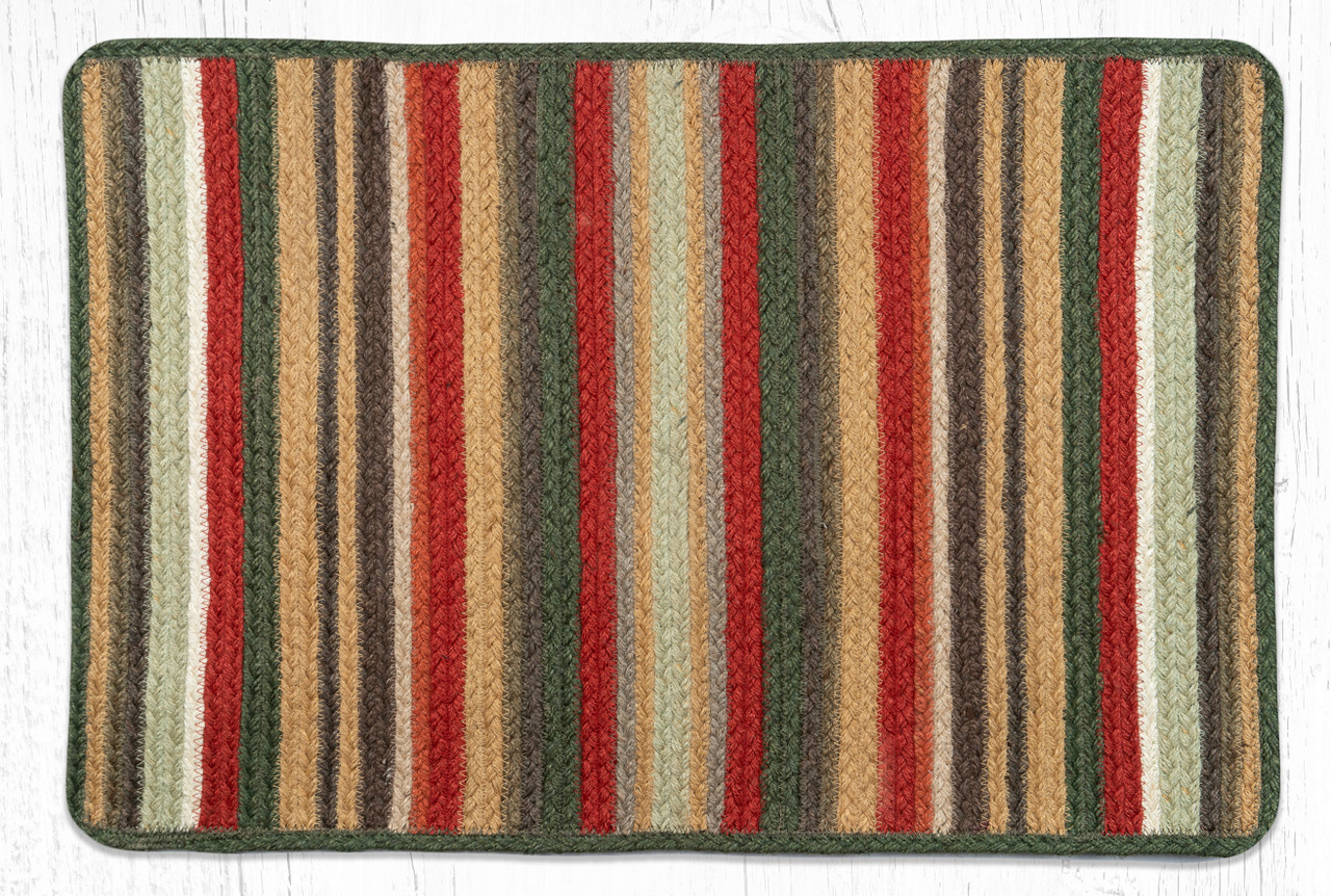 Terracotta/Cactus Oblong Rug VR-300