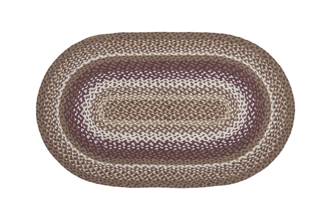 27"x45" Tan/Ivory/Burgundy C-910