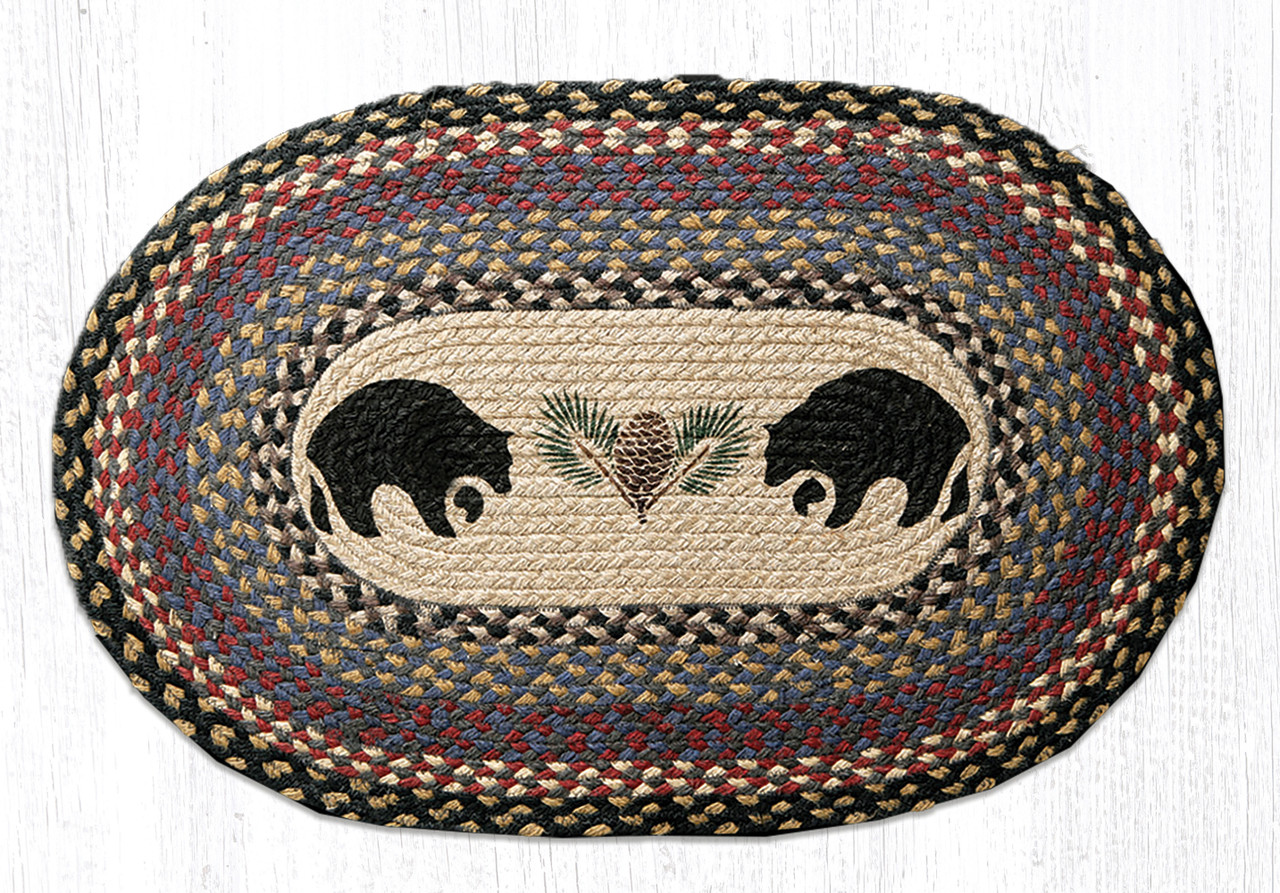 20"x30" Black Bears Rug OP-043