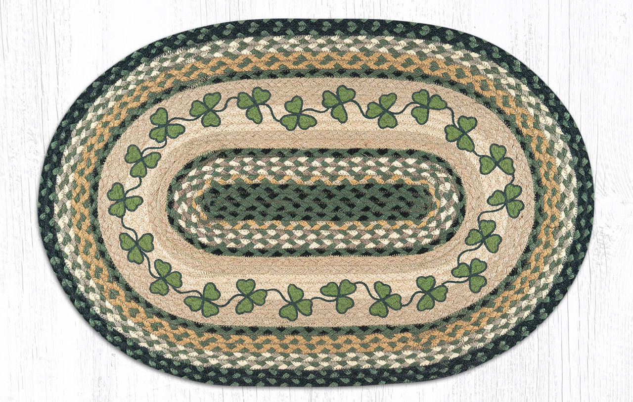 20"x30" Irish Shamrock Rug OP-116