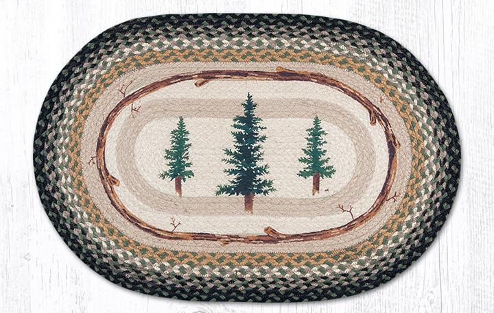 20"x30" - 5'x8' Tall Timbers Rug OP-116
