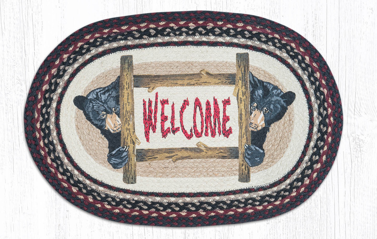 20"x30" Bear Welcome Rug OP-344