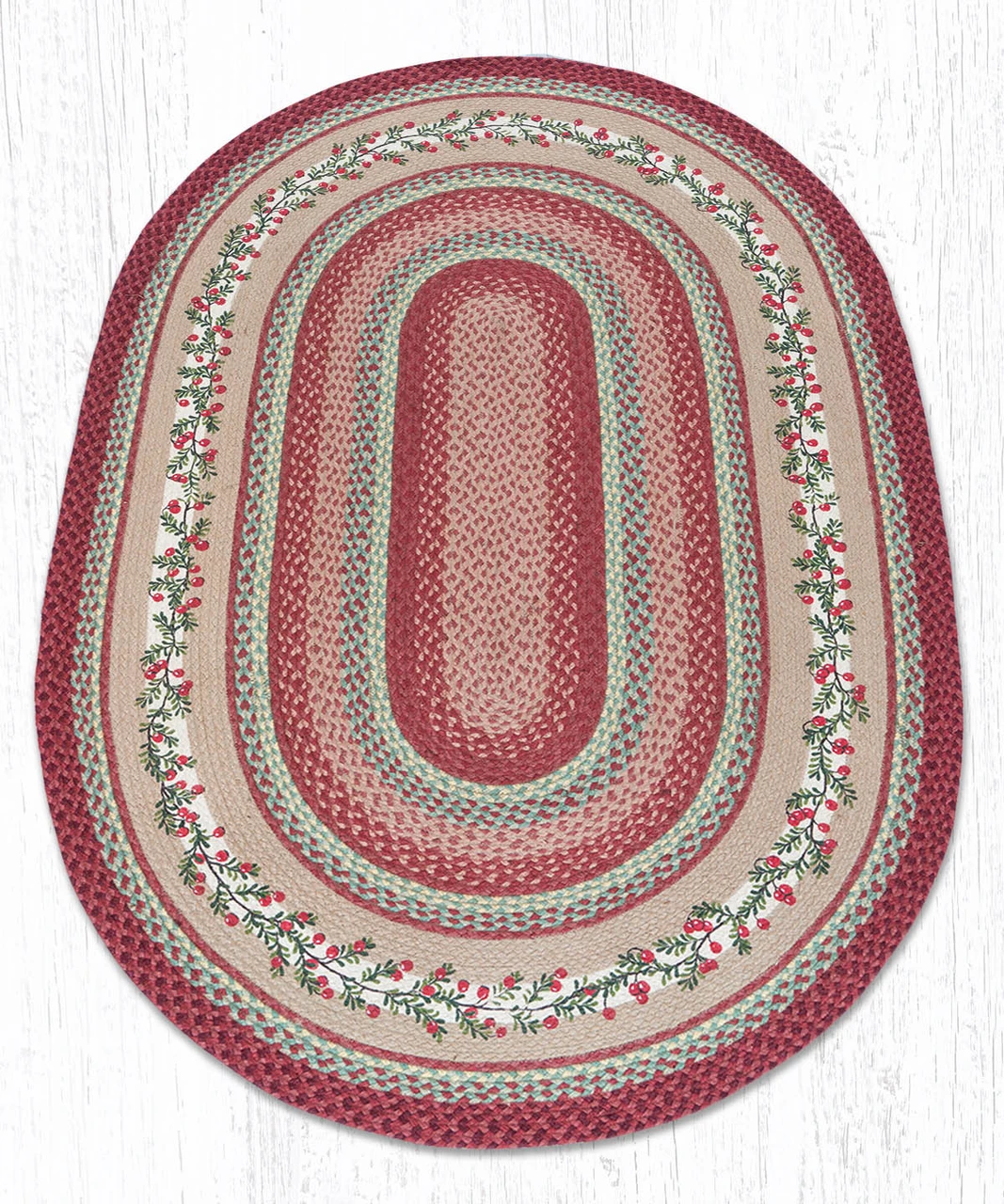 20"x30" - 5'x8' Cranberries Rug OP-390