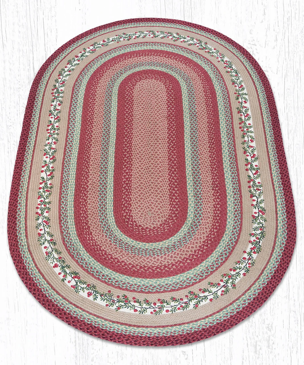 20"x30" - 5'x8' Cranberries Rug OP-390