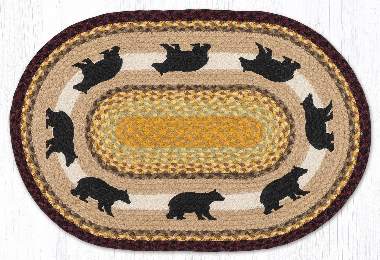 20"x30" Cabin Bear 2 Rug OP-395