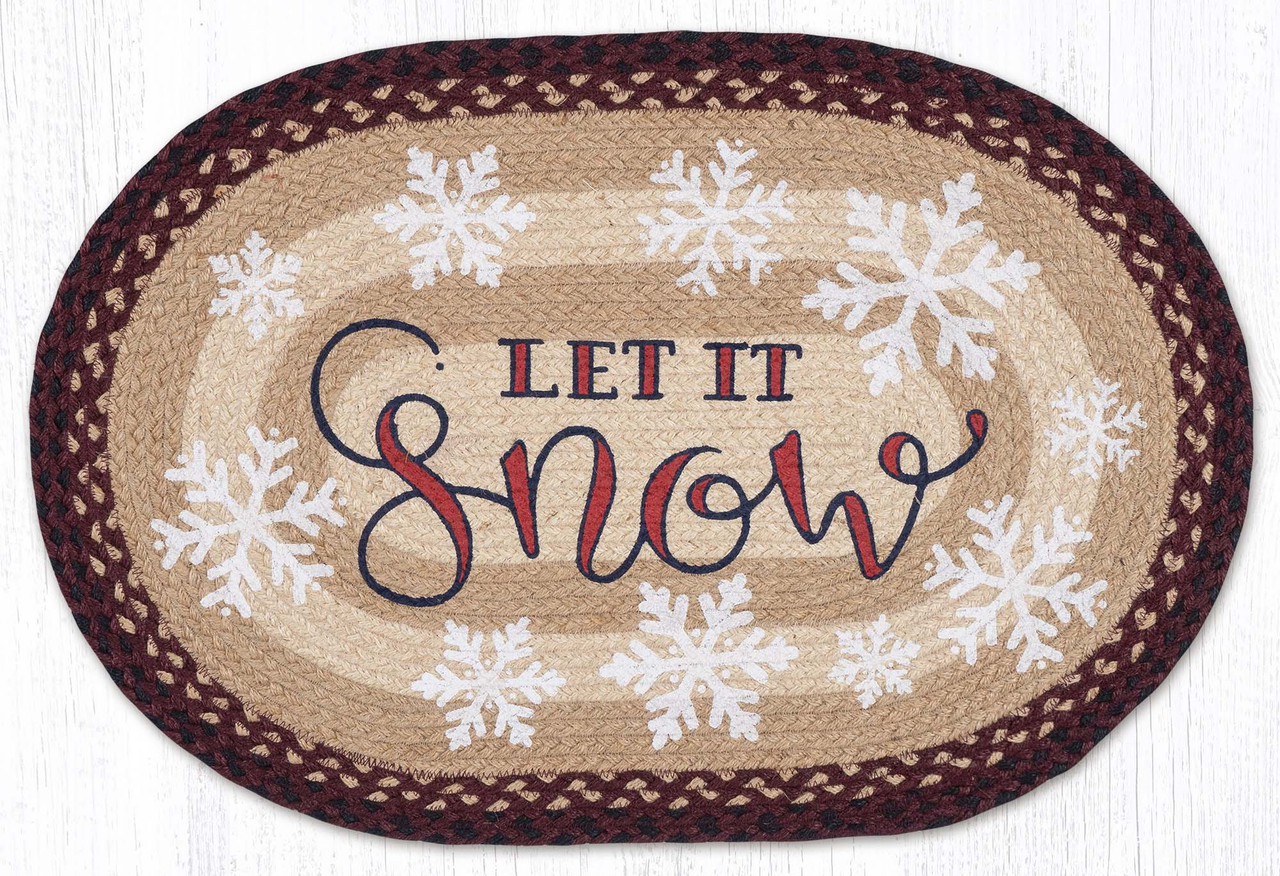 20"x30" Let It Snow Rug OP-395