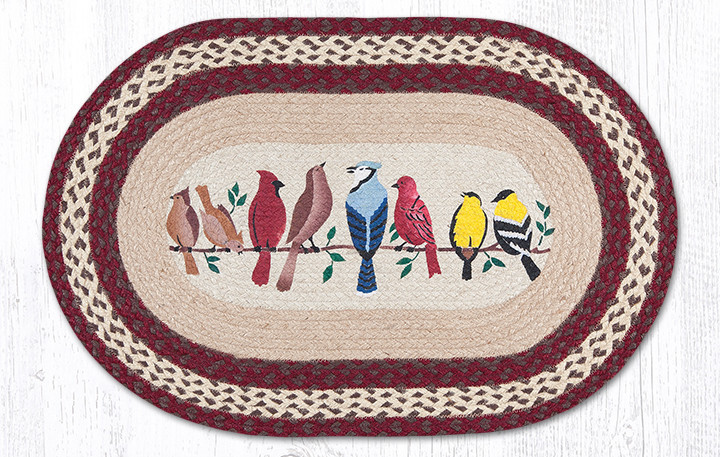 20"x30" Birds on a Wire Rug OP-501
