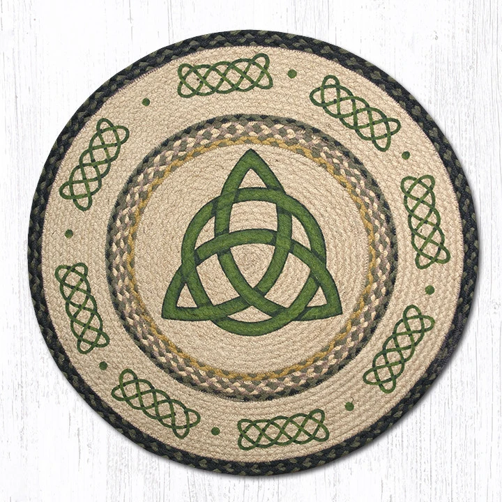27" Irish Knot Rug RP-116