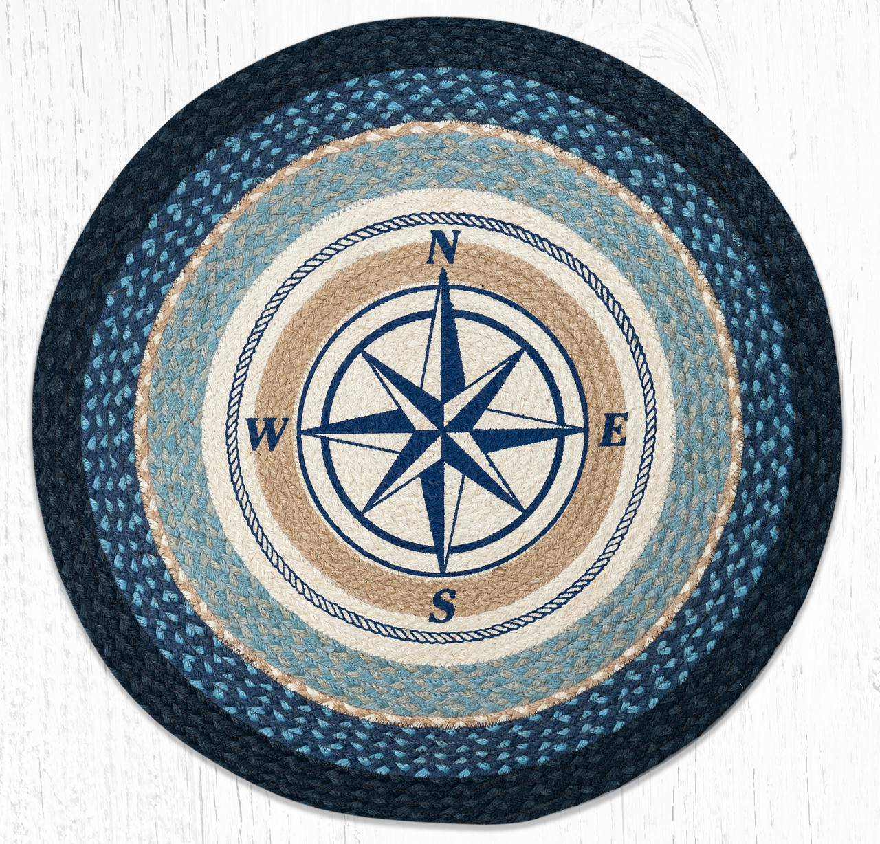 27" Compass Rose Rug RP-443