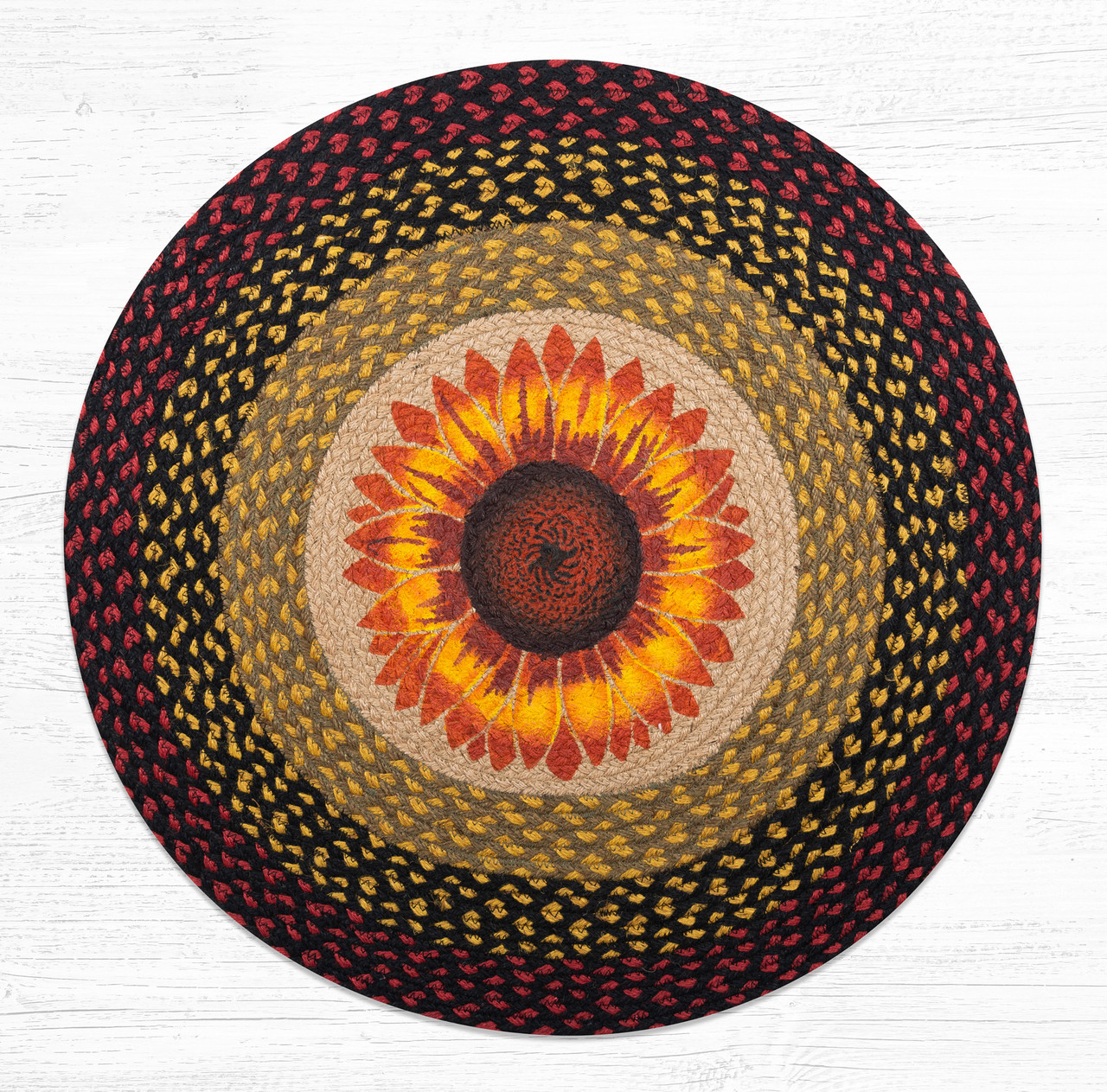 27" Sunflower Rug RP-919