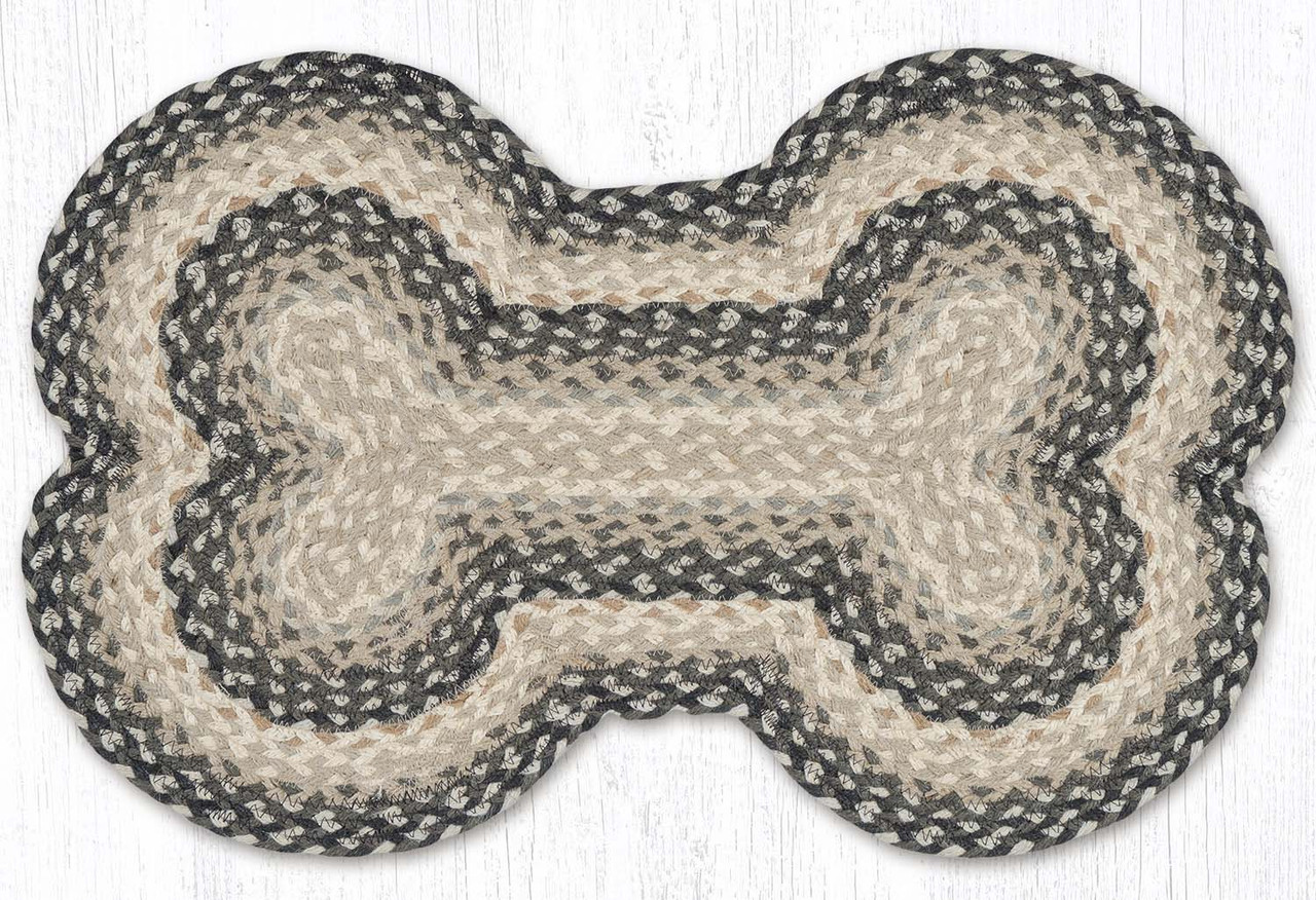 Gray/Sand/Ivory Dog Bone Rug DB-890