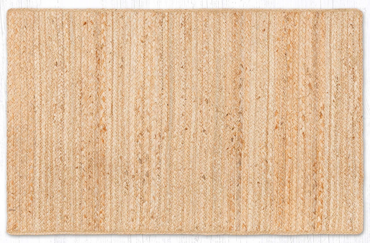 Natural White Oblong Rug RN-06
