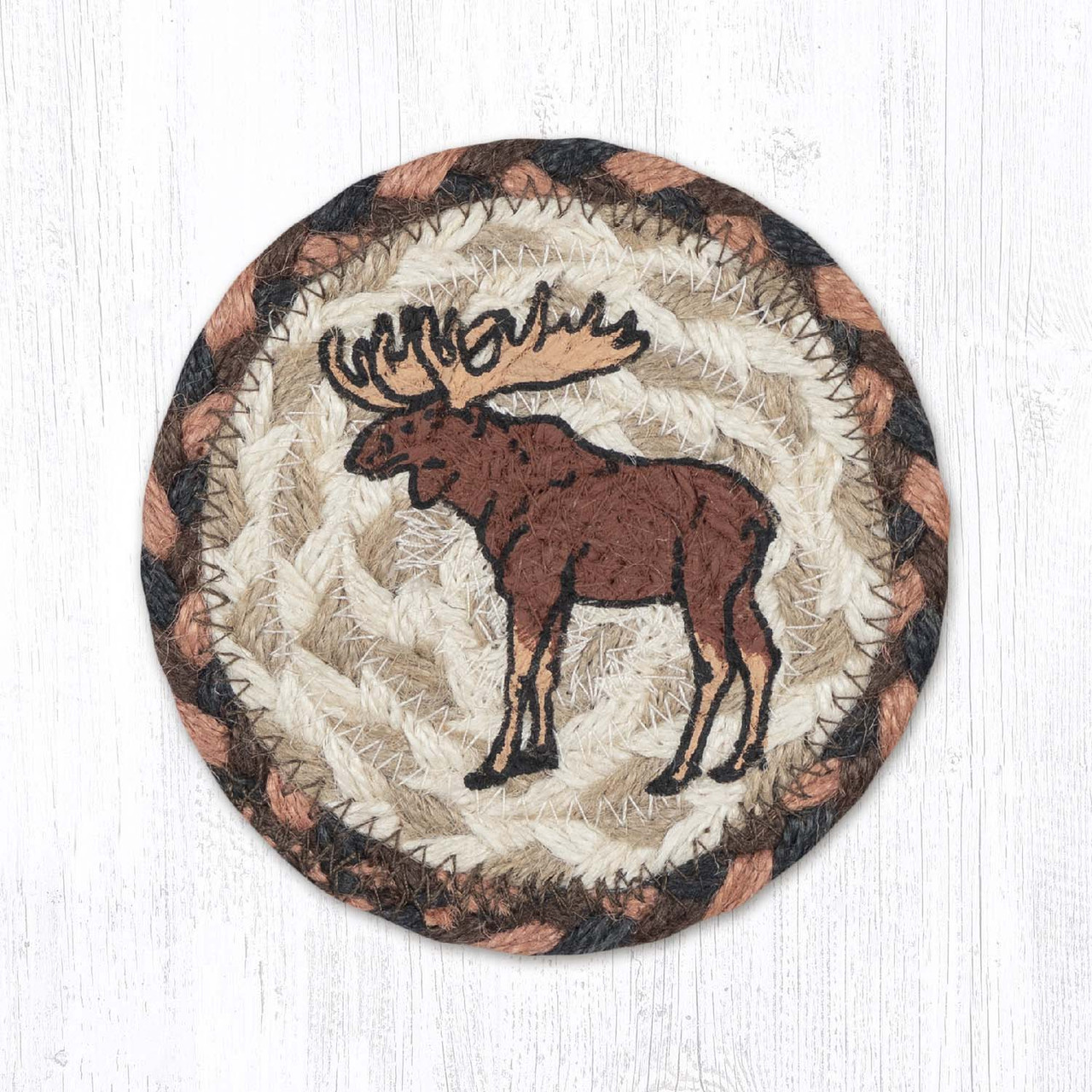 5" Forest Moose Coaster IC-012 IC-012