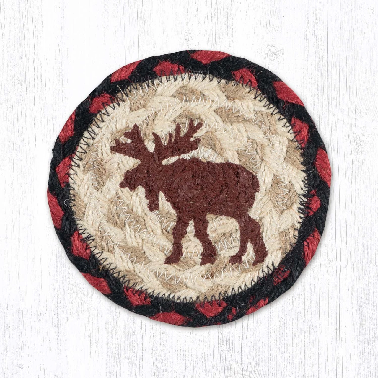 5" Moose Coaster IC-019