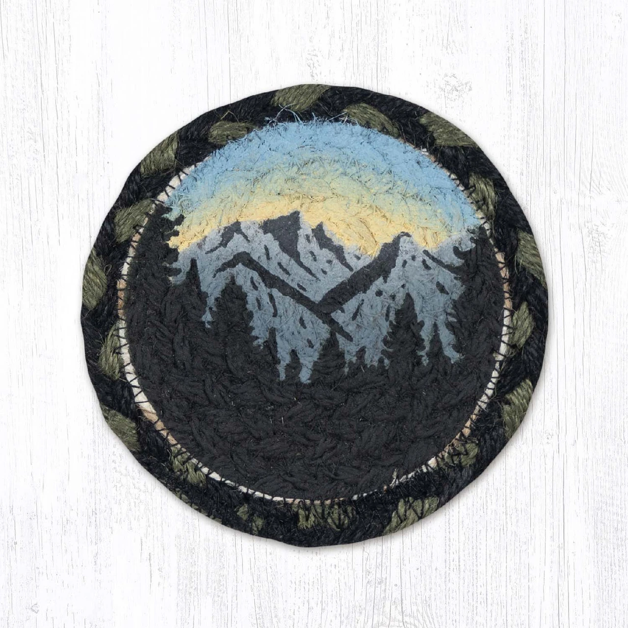 5" Forest Mountain Coaster IC-116