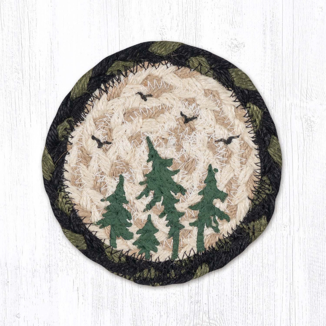 5" Tree Scene Coaster IC-116
