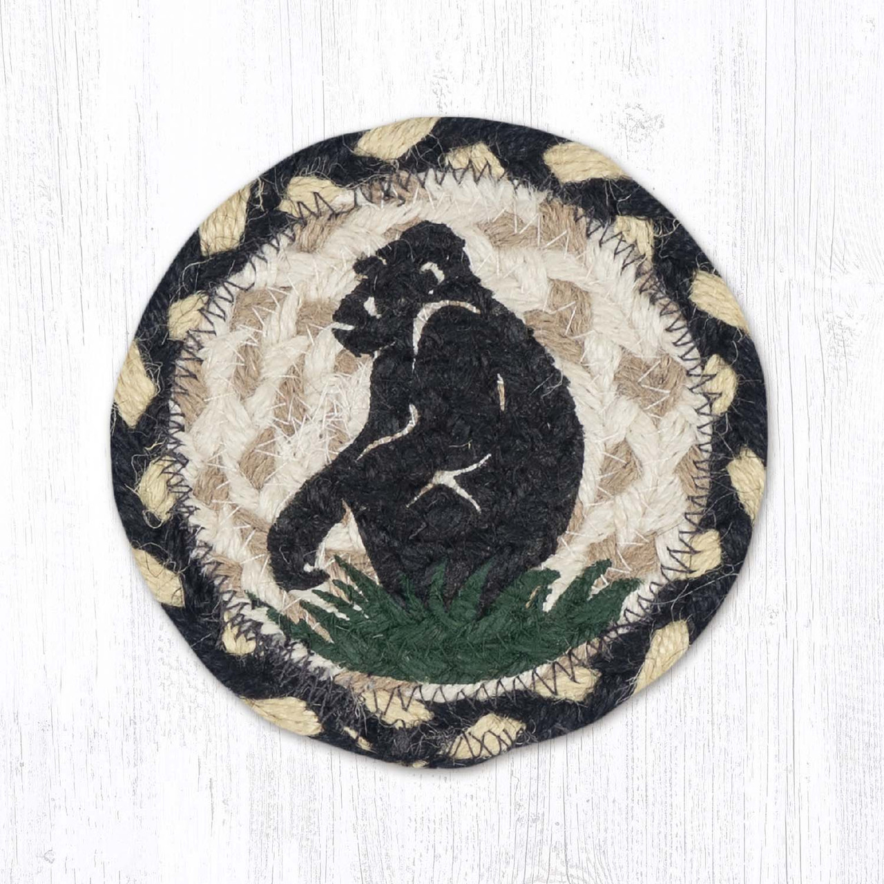 5" Gorilla Silhouette Coaster IC-123