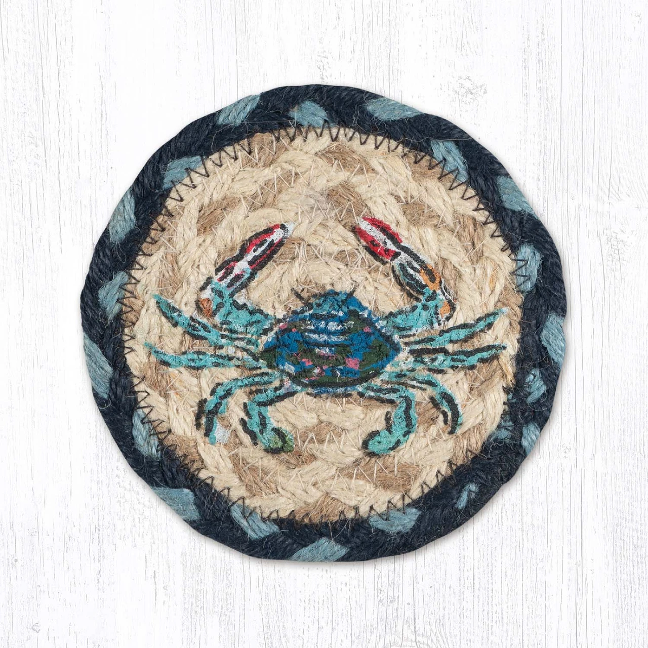 5" Blue Crab Coaster IC-359