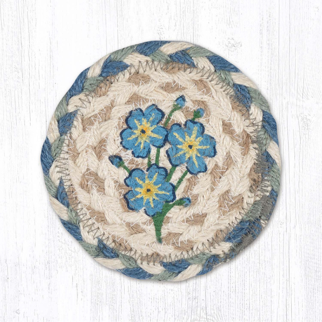 5" Forget Me Not Coaster IC-362