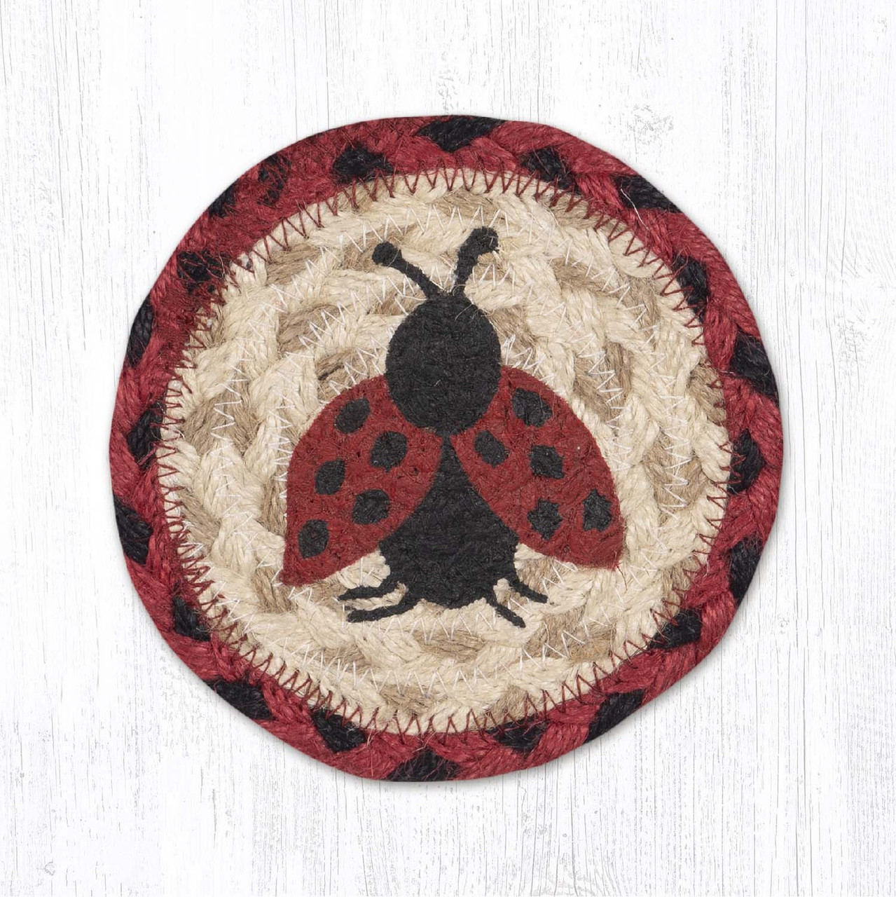 5" Ladybug Coaster IC-396