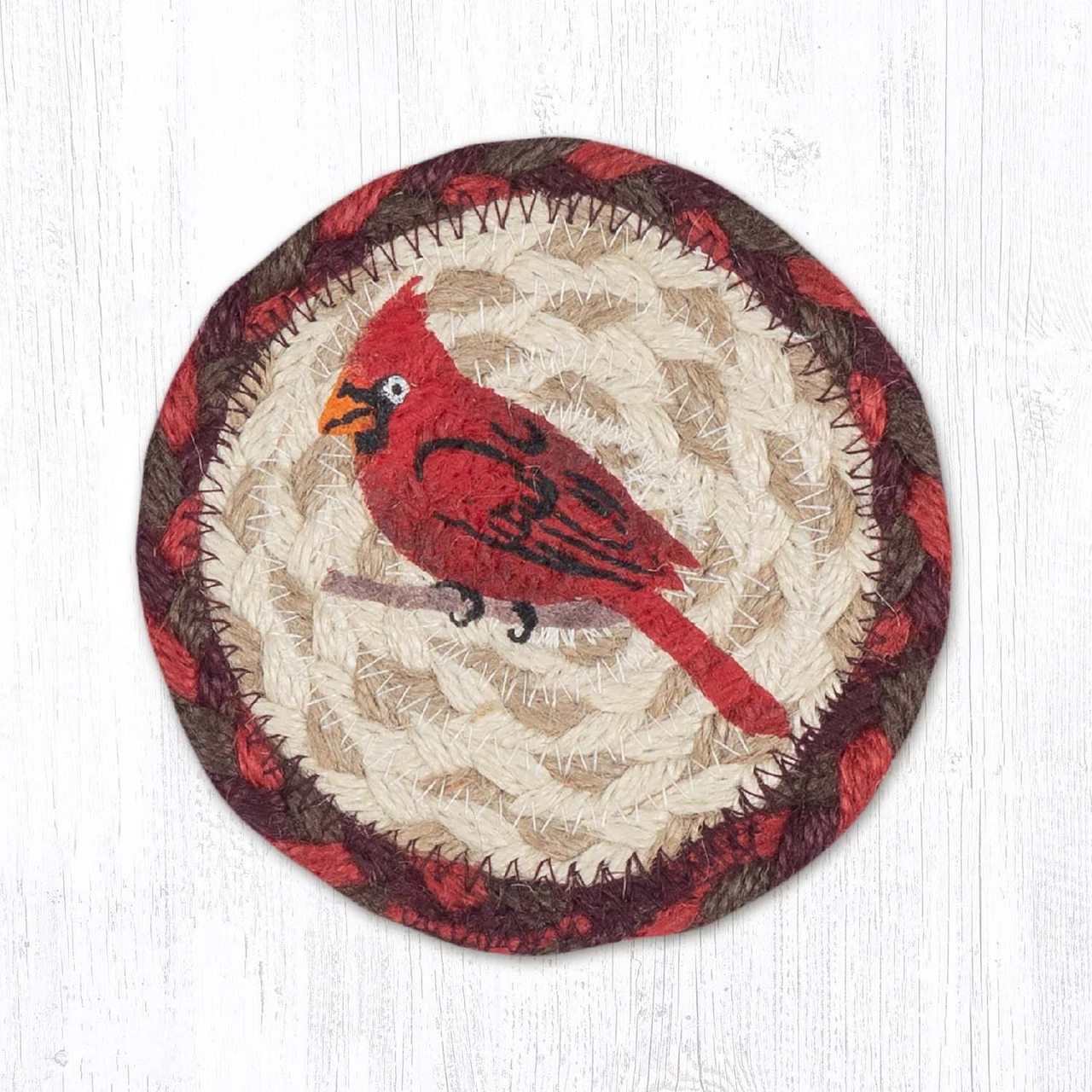5" Cardinal Coaster IC-417