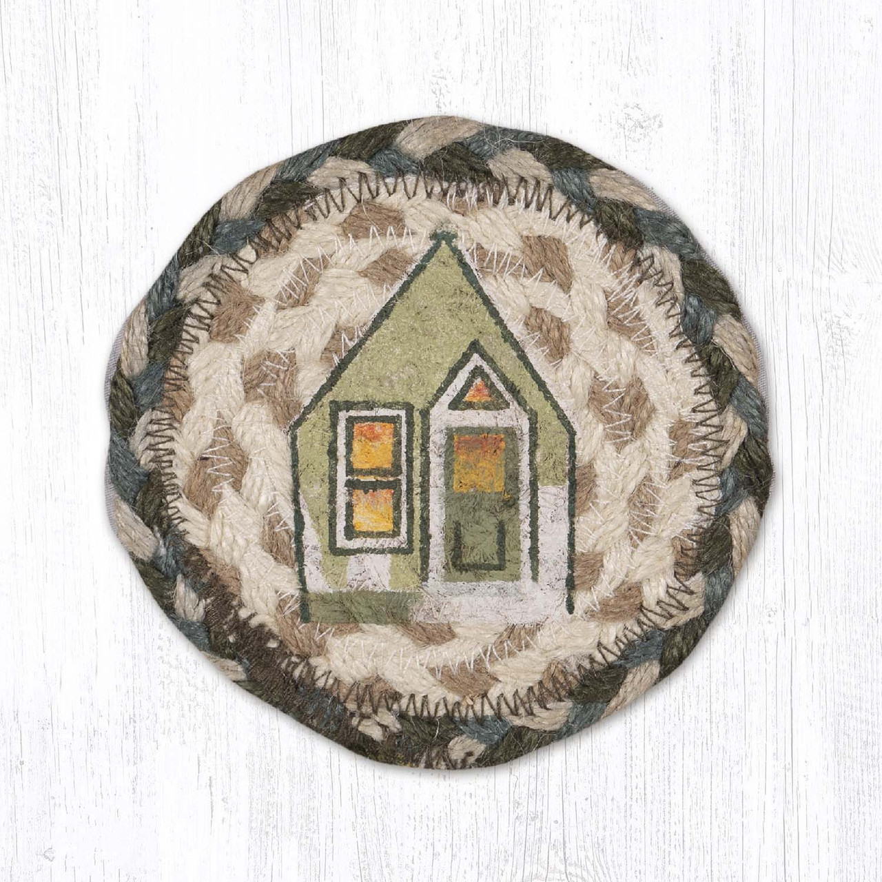 5" Holiday Village Coaster IC-419