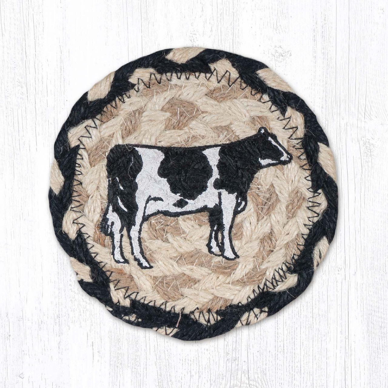5" Cow Coaster IC-430