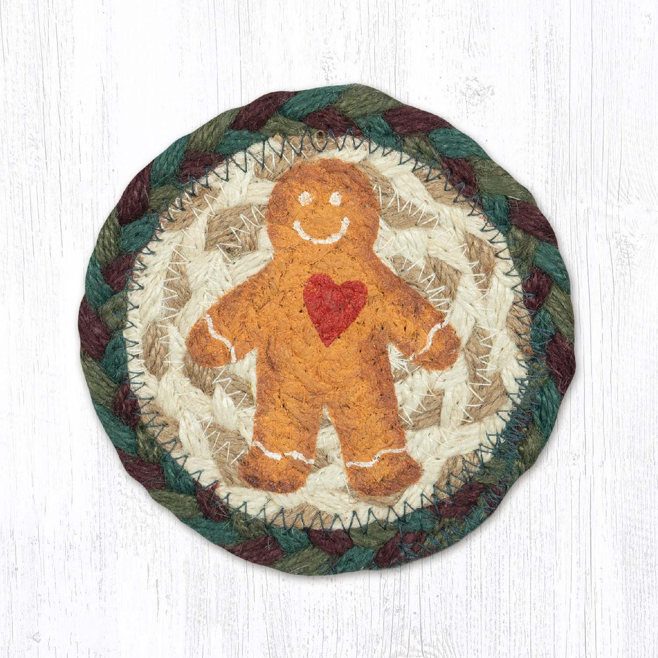 5" Gingerbread Man Coaster IC-508