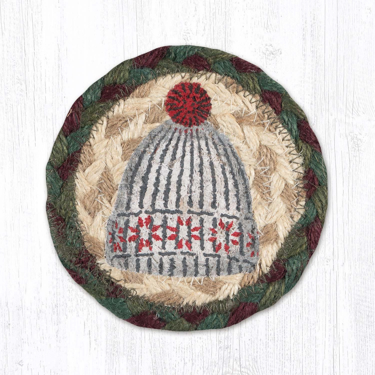 5" Winter Hat Coaster IC-508