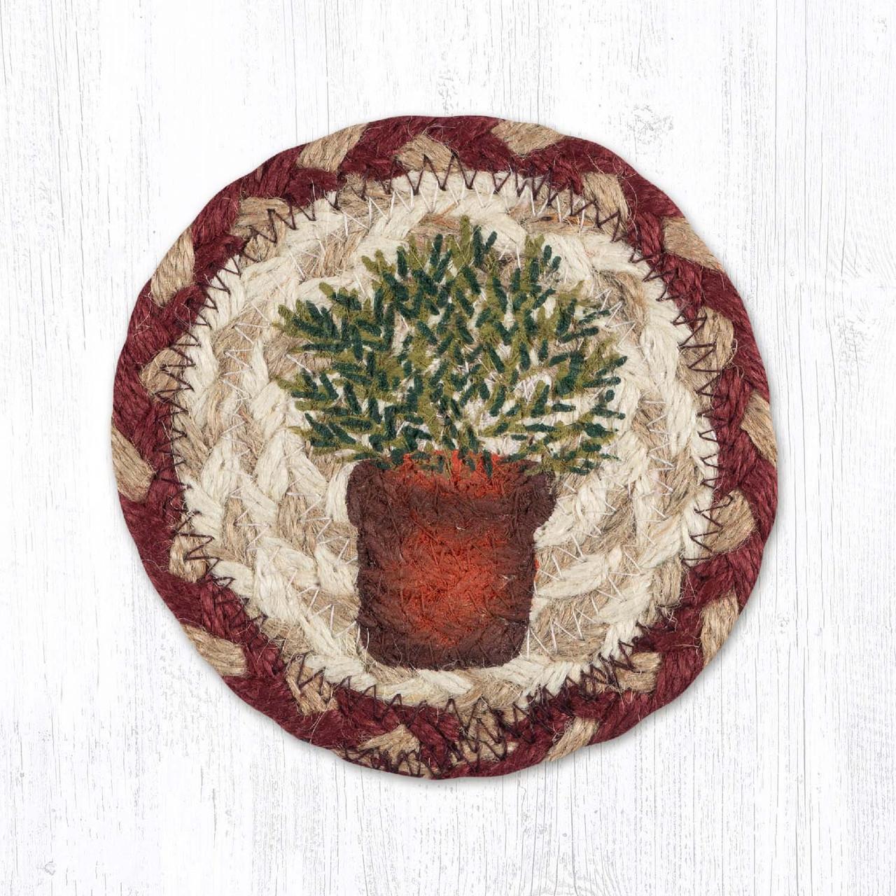 5" Rosemary Coaster IC-524