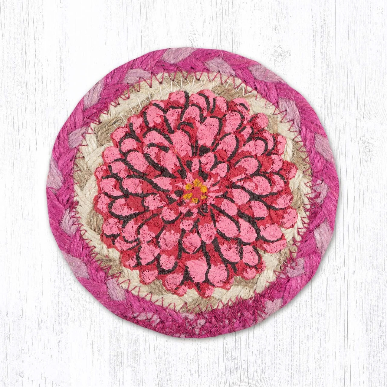 5" Boho Flower Coaster IC-571
