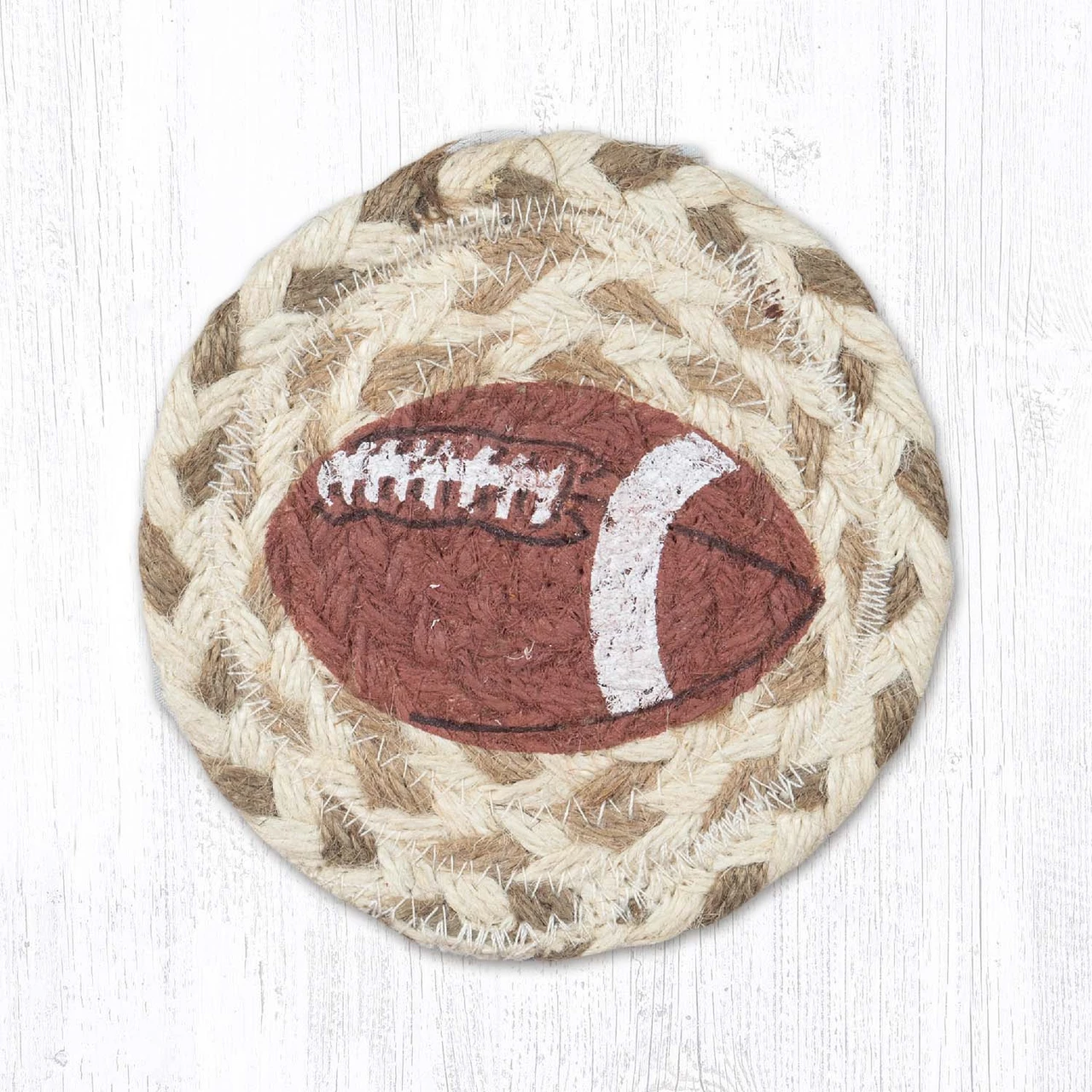 5" Football Coaster IC-662