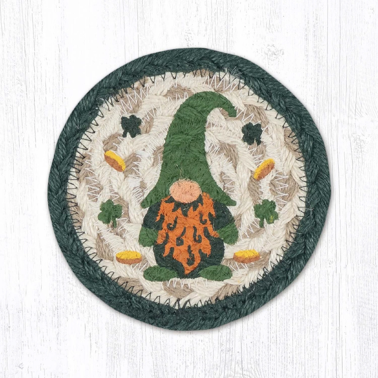 5" Irish Gnome Coaster IC-924