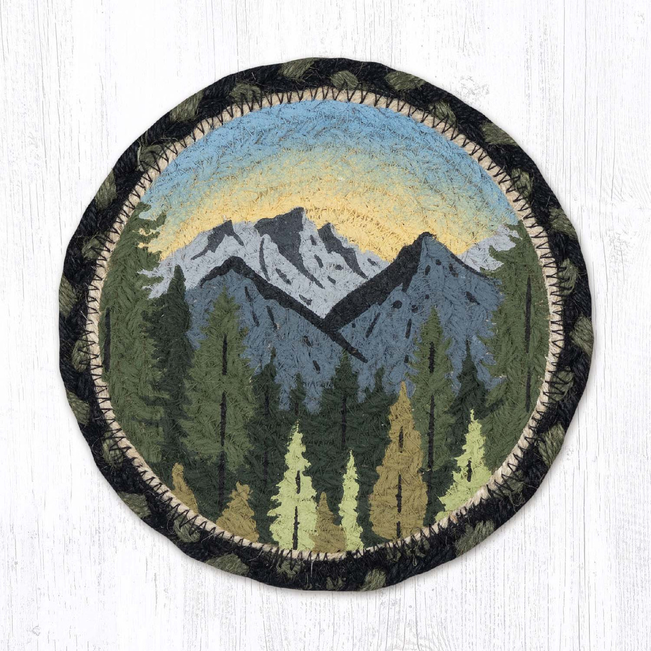 7" Forest Mountain Coaster LC-116