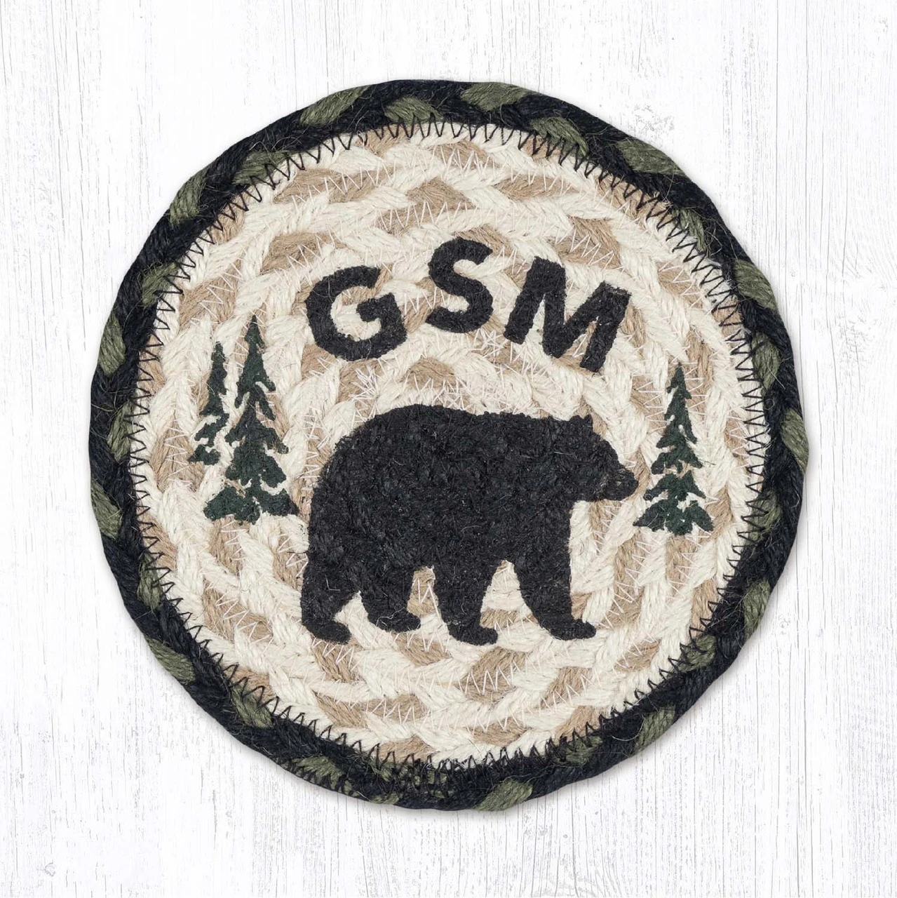 7" GSM Bear Coaster LC-116
