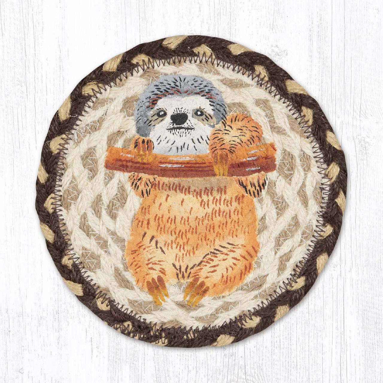 7" Sloth Coaster LC-129