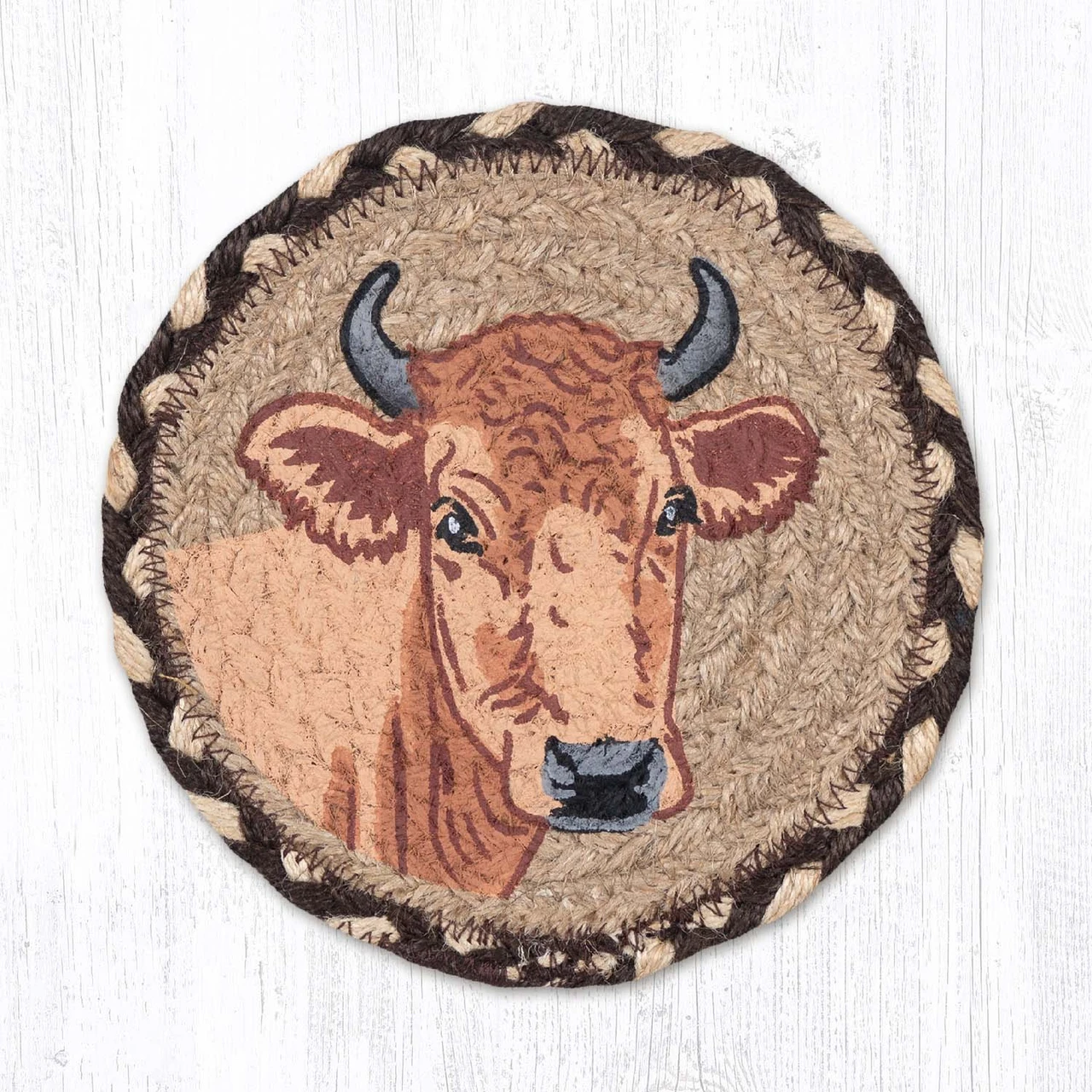 7" Dairy Cow Coaster LC-133