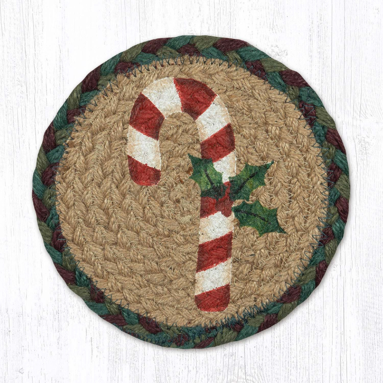 7" Candy Cane Coaster LC-508