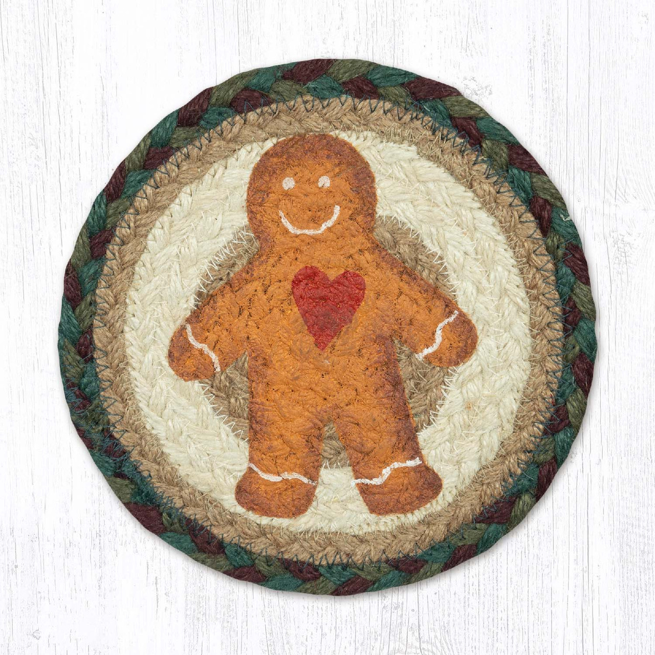 7" Gingerbread Man Coaster LC-508