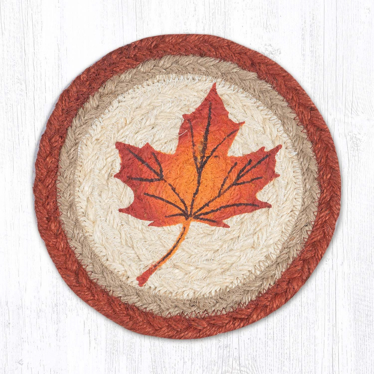 7" Maple Leaf Coaster LC-601