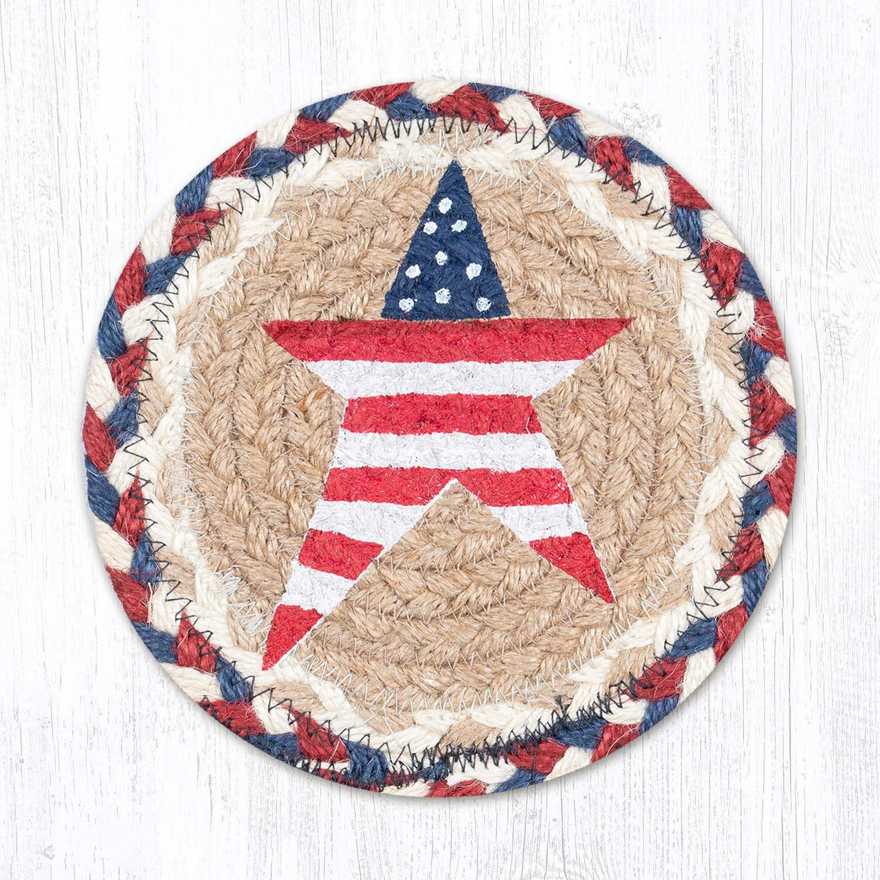 7" Primitive American Star Coaster LC-618
