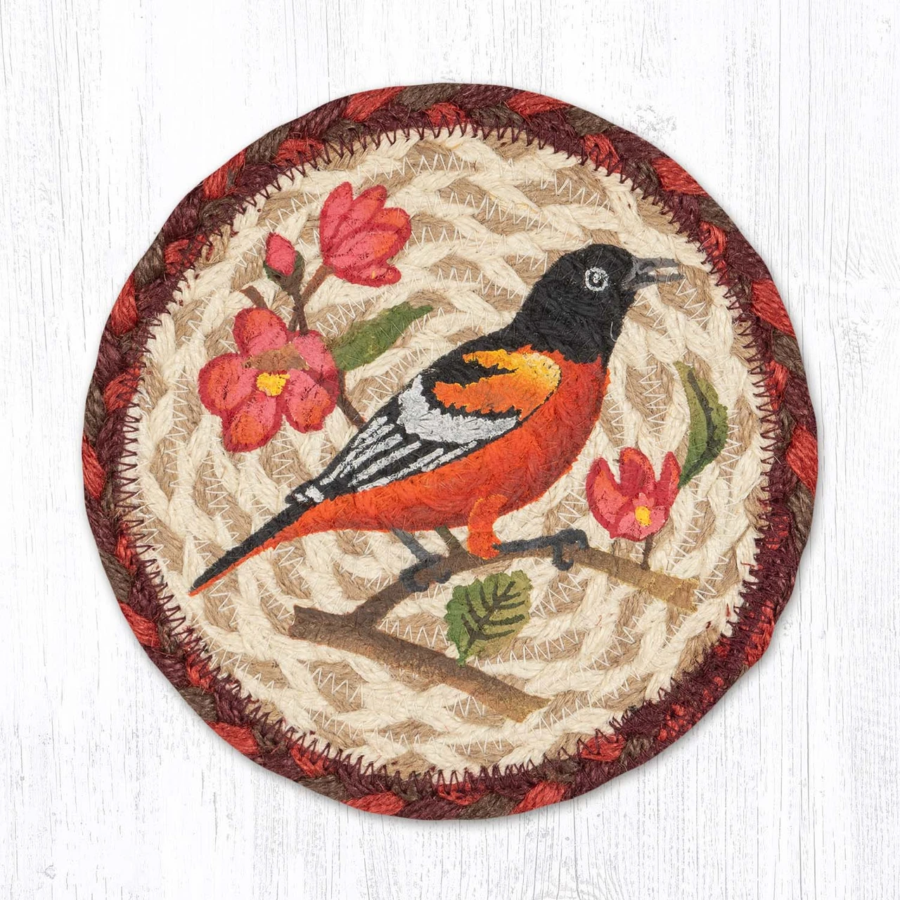 7" Wildlife Oriole Coaster LC-717