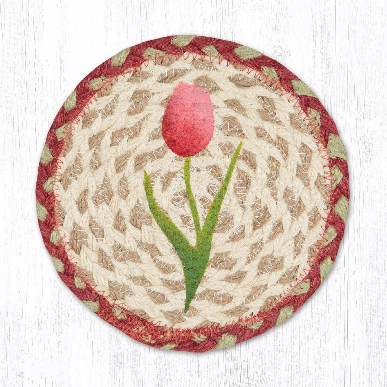 7" Tulips Coaster LC-874