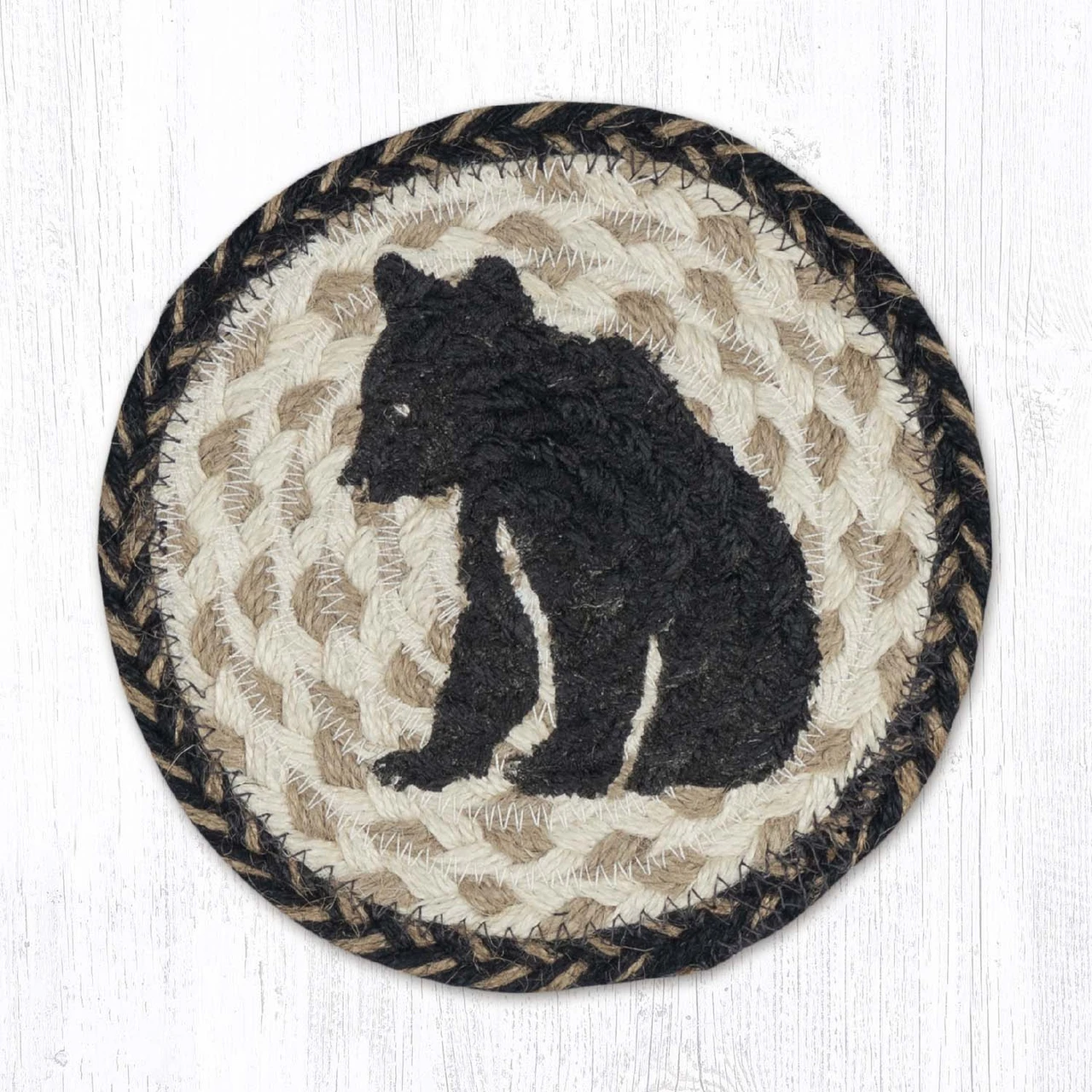 7" Bear Cub Silhouette Coaster LC-9-093