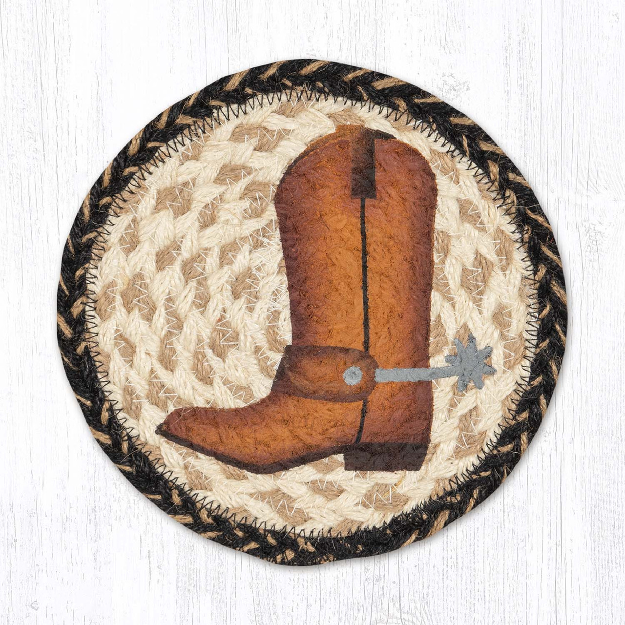 7" Cowboy Boot Coaster LC-9-093