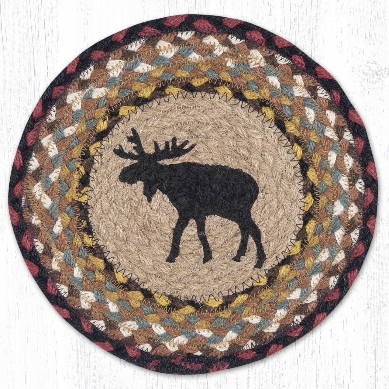 10" Black Moose Trivet MSPR-019