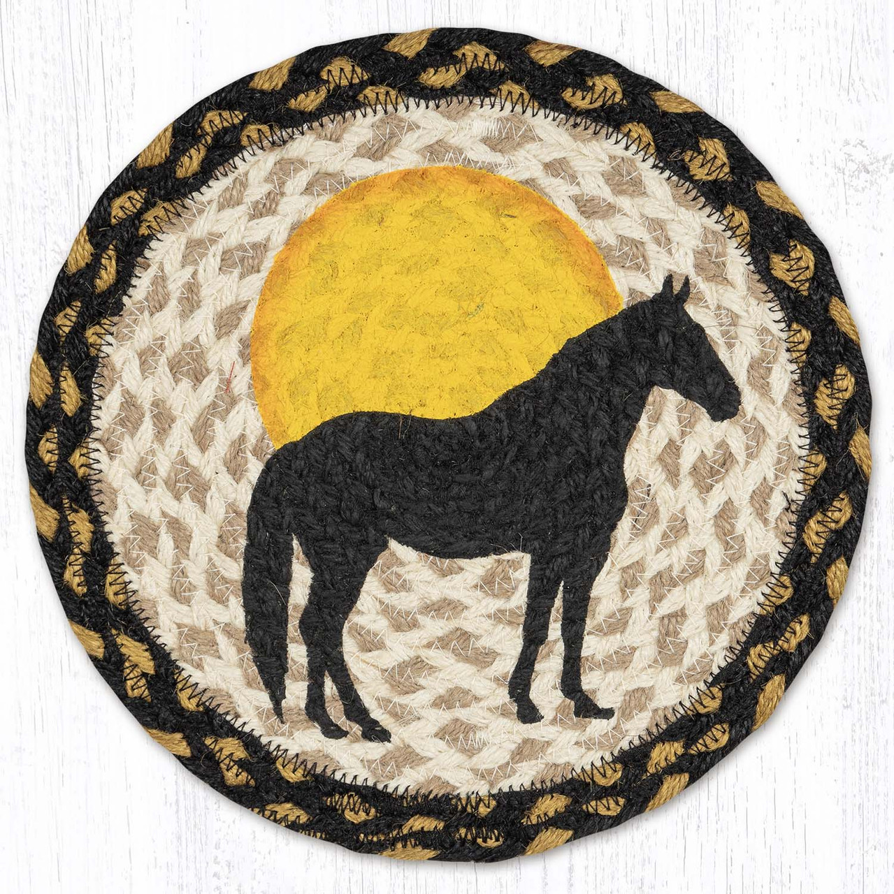 10" Horse Silhouette Trivet MSPR-043