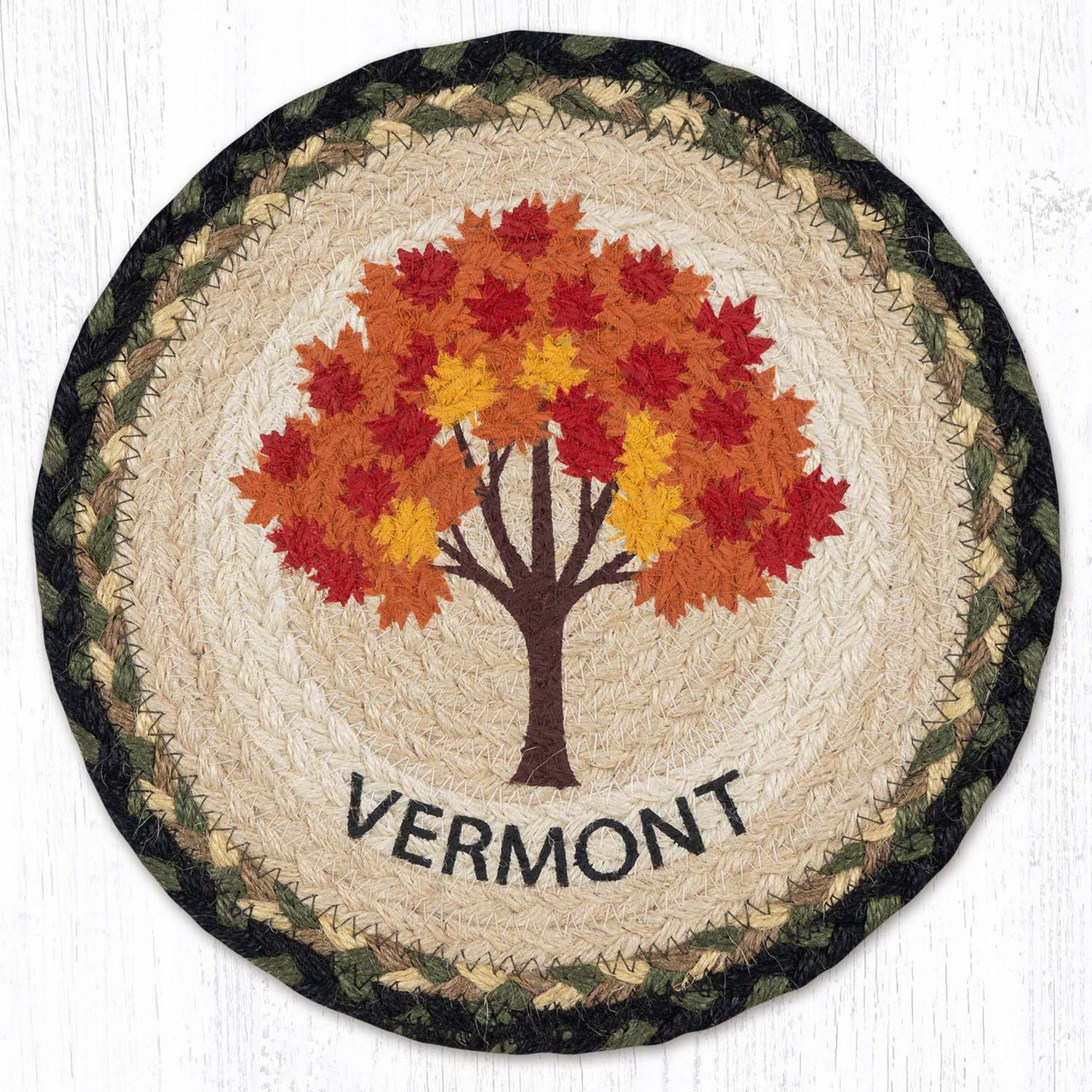 10" Vermont Maple Tree Trivet MSPR-116
