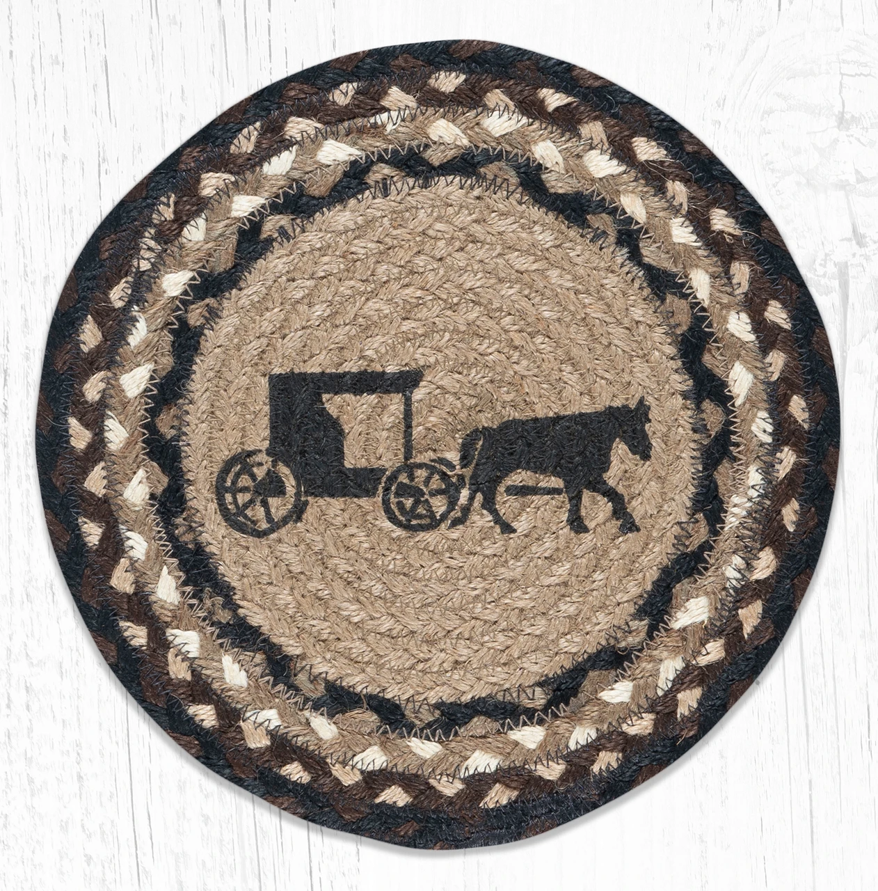 10" Amish Buggy Trivet MSPR-313